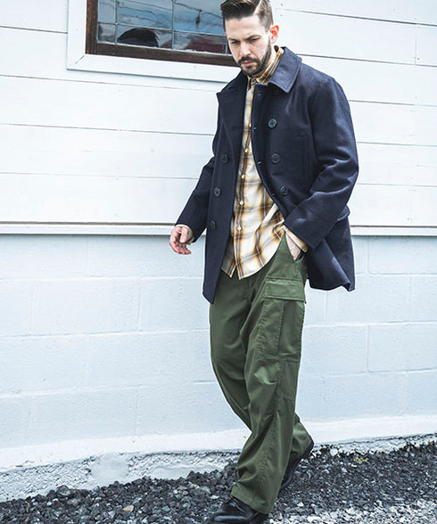 MR.OLIVE/T/C USED SATIN / M-65 CARGO PANTS ミスターオリーブ/T/Cユーズドサテン/M-65カーゴパンツパンツ